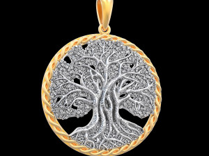 PENDANT P027 3D Print Model
