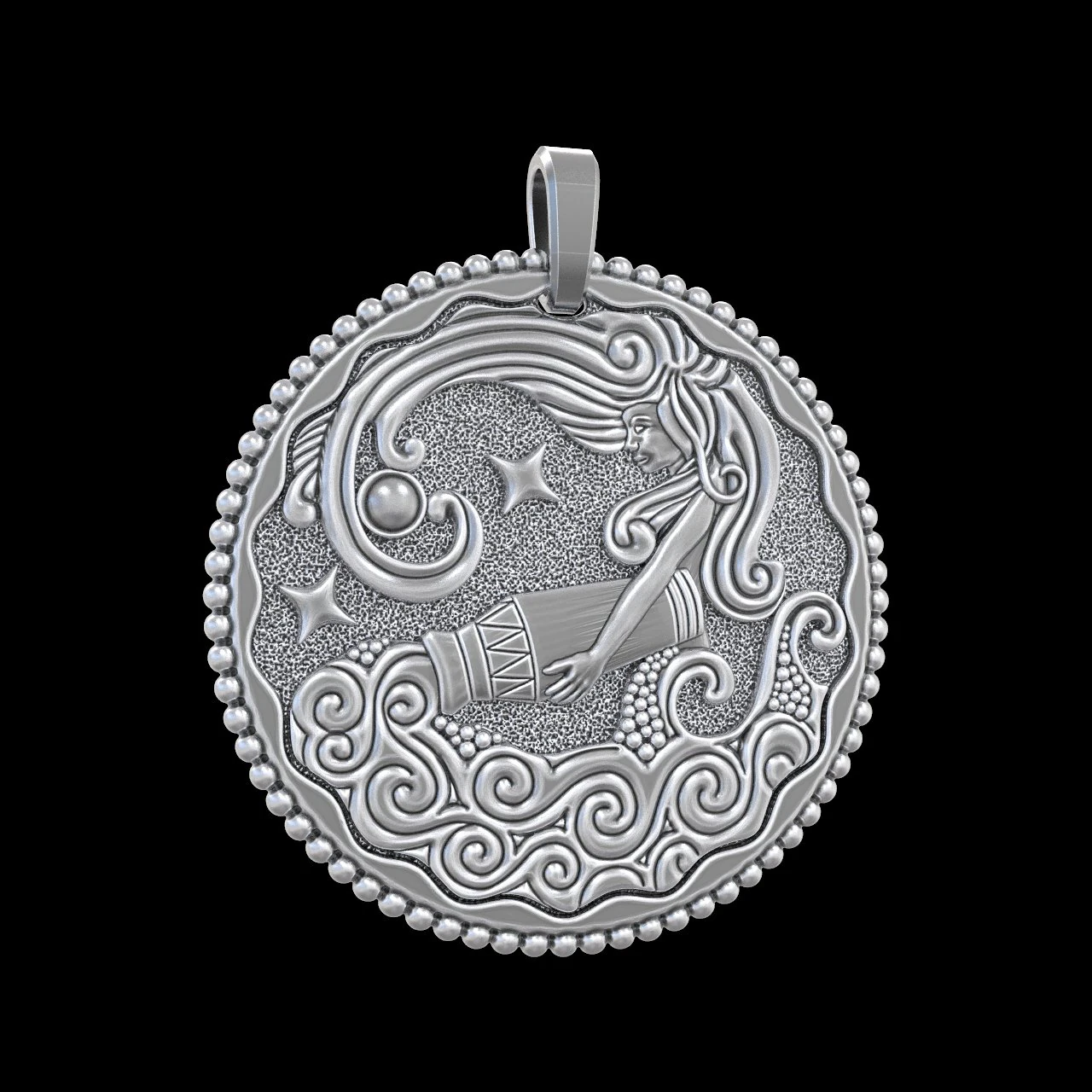 PENDANT P028 3D Print Model .c4d .max .obj .3ds .fbx .stl .blend 