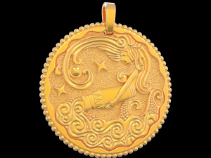 PENDANT P028 3Dプリントモデル