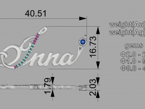 PENDANT P029 Model do druku 3D