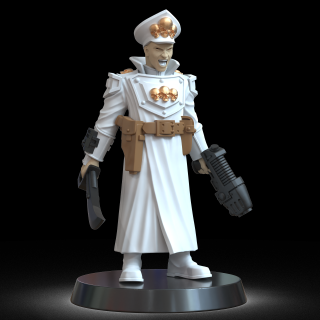 Commissar 3D Baskı Modeli .c4d .max .obj .3ds .fbx .stl .blend