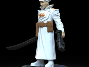 Commissar 3D Baskı Modeli