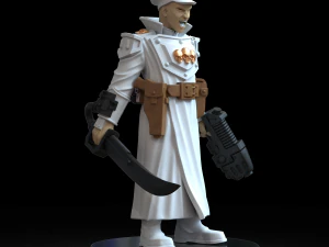 Commissar 3D Print Model