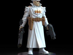 Commissar 3D Baskı Modeli