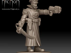 Commissar 3D Print Model