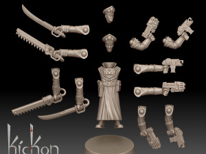 Commissar 3D Baskı Modeli