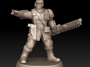 Cadian Shock Troops 3D Print Model