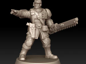 Cadian Shock Troops 3D Print Model