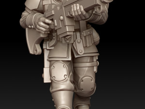 Cadian Shock Troops 3D Print Model