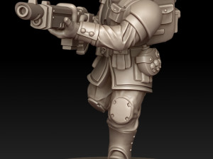 Cadian Shock Troops 3D Print Model