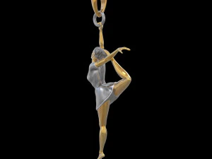 Gold silver silverjewelry jewelry FASHION GLAMOR TREASURE FINGER MINER CHARM jewellery jewel jewelry 3D Print Model