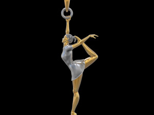Gold silver silverjewelry jewelry FASHION GLAMOR TREASURE FINGER MINER CHARM jewellery jewel jewelry 3D 프린트 모델