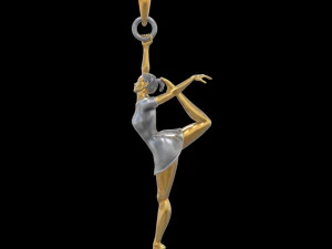 Gold silver silverjewelry jewelry FASHION GLAMOR TREASURE FINGER MINER CHARM jewellery jewel jewelry 3D Print Model
