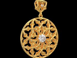 PENDANT P034 3D 打印模型