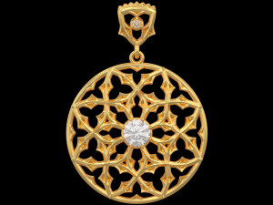 PENDANT P034 3D Print Model