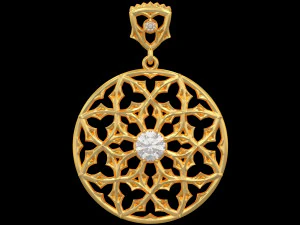 PENDANT P034 3D Print Model