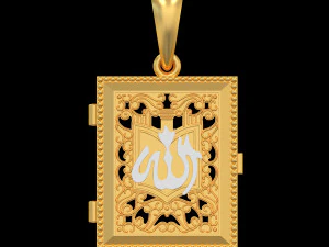 吊坠 P035 3D 打印模型