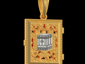 吊坠 P035 3D 打印模型