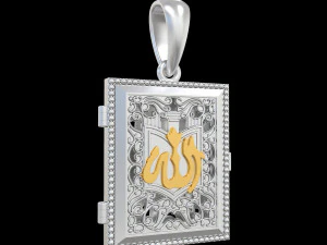 吊坠 P035 3D 打印模型