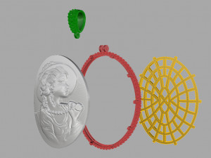 PENDANT P039 3D Print Model