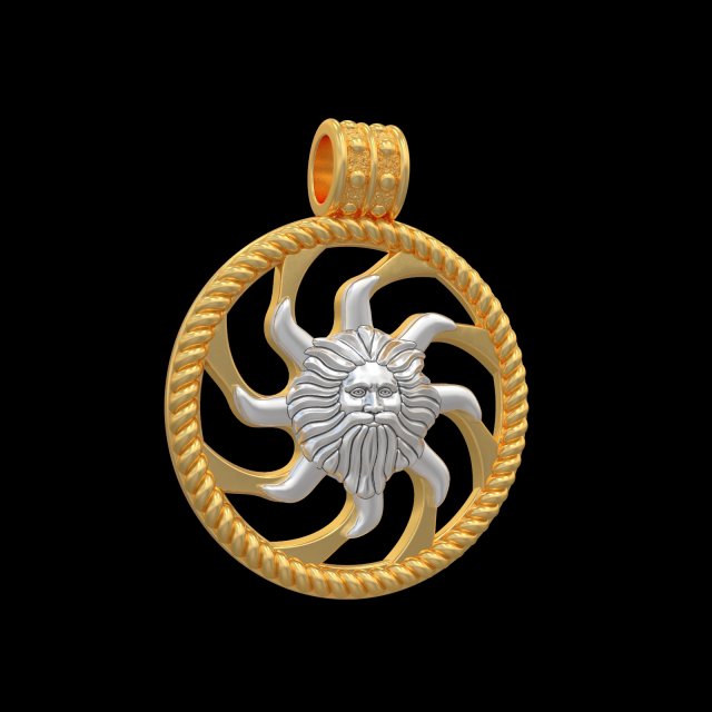 PENDANT P040 Modello di stampa 3D .c4d .max .obj .3ds .fbx .stl .blend 