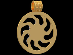 PENDANT P040 3D Print Model