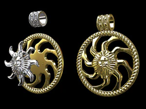PENDANT P040 3D Print Model