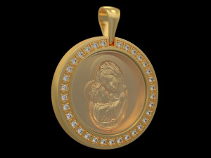 PENDANT P041 3D Print Model