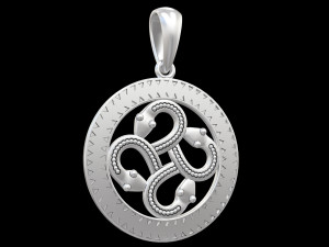 Pendant P042 3D Принт Модель