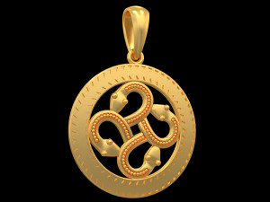 Pendant P042 3D Принт Модель