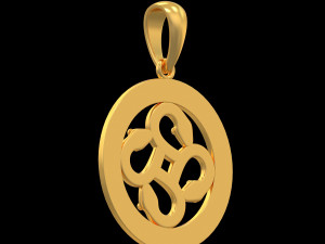 Pendant P042 3D Принт Модель