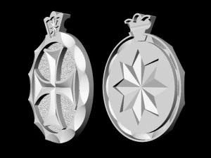 PENDANT P044 3D Print Model