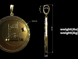 PENDANT P046 3D 프린트 모델