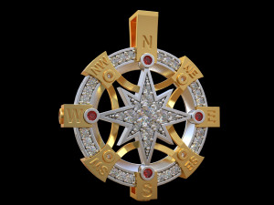 PENDANT P048 3D Print Model