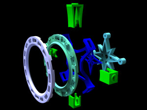 PENDANT P048 Model Cetak 3D