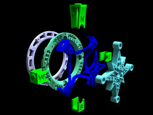 PENDANT P048 Model Cetak 3D