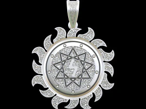 PENDANT P049 3D Print Model