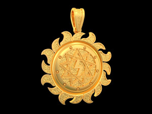 PENDANT P049 3D-printmodel