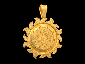 PENDANT P049 3D Print Model