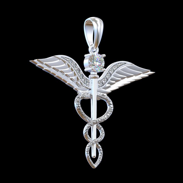 PENDANT P051 3D 프린트 모델 .c4d .max .obj .3ds .fbx .stl .blend 