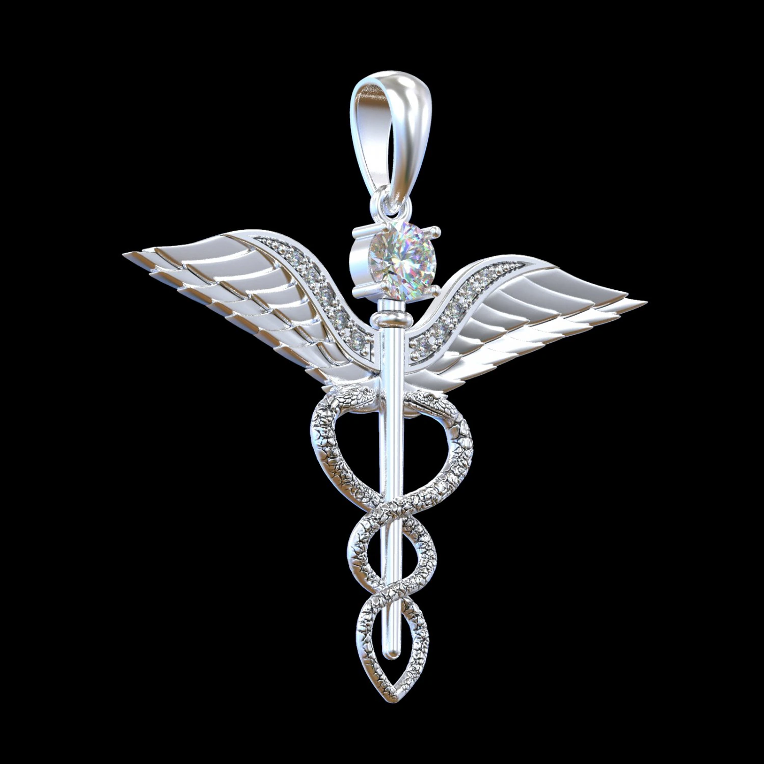 PENDANT P051 3D Print Model .c4d .max .obj .3ds .fbx .stl .blend 