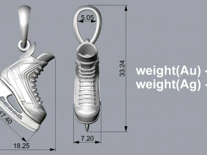PENDANT P052 3D Print Model