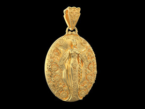 PENDANT P055 3Dプリントモデル