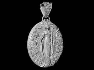 PENDANT P055 3Dプリントモデル