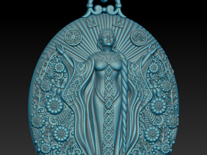 PENDANT P055 3Dプリントモデル