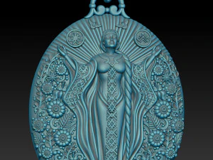 PENDANT P055 3D Print Model