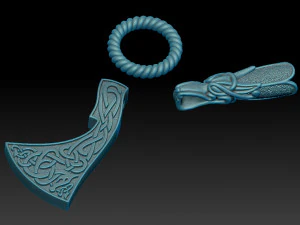 PENDANT P004 3D Print Model