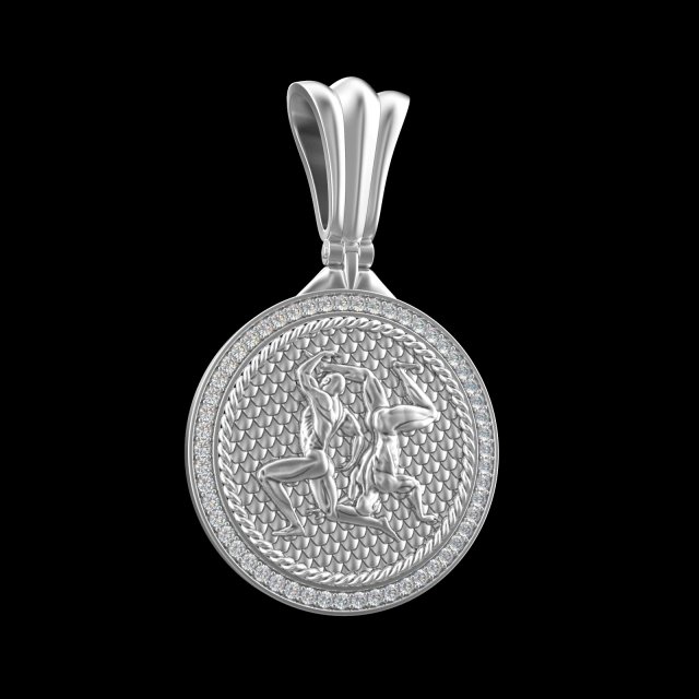 PENDANT P056 GEMINI Modèles 3D en vedette .c4d .max .obj .3ds .fbx .stl .blend 