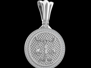 PENDANT P057 LIBRA 3D Print Model