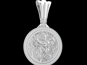 PENDANT P059 VIRGO 3D Print Model